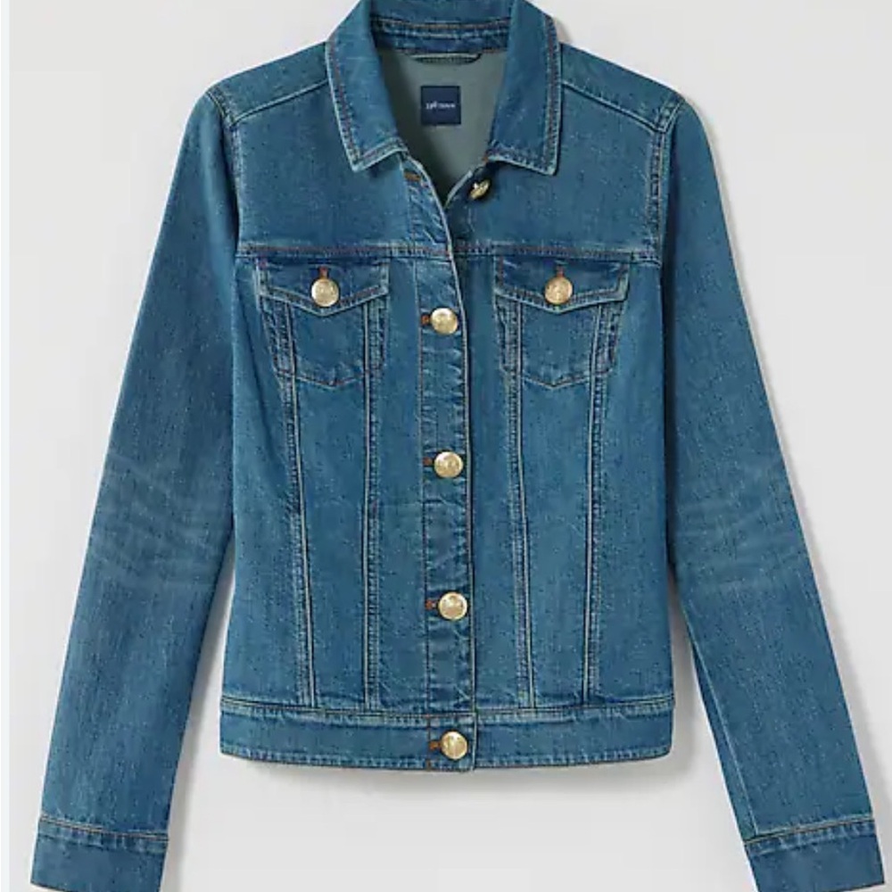J. Jill Denim Jacket NWOT - L